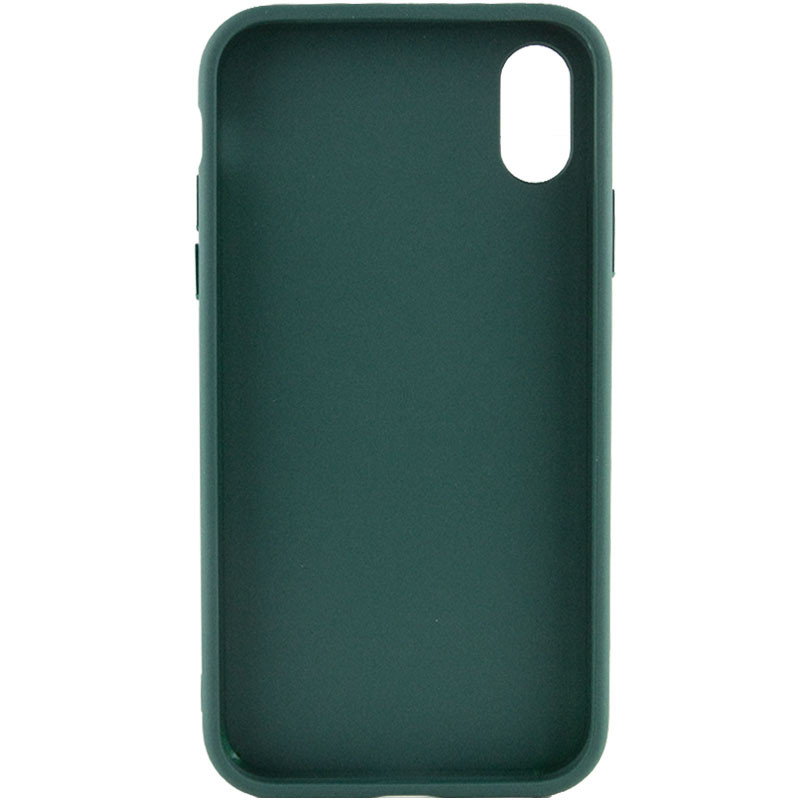 Фото TPU чехол Bonbon Metal Style для Apple iPhone XS Max (6.5") (Зеленый / Pine green) в магазине vchehle.ua