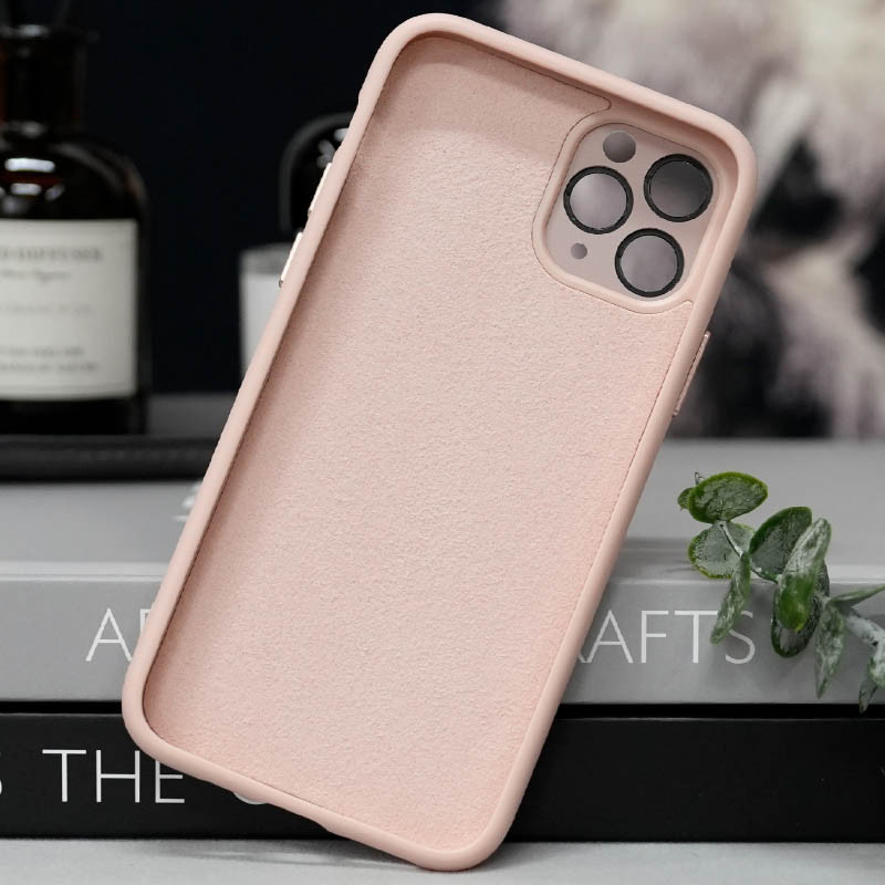 Фото Чехол TPU+Glass Sapphire Midnight with Magnetic Safe для Apple iPhone 14 Pro (6.1") (Розовый / Pink Sand) в магазине vchehle.ua