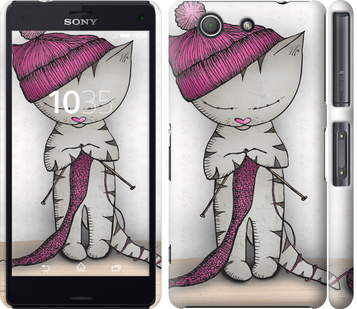 

Чехол Кошка рукодельница для Sony Xperia Z3 Compact D5803 584279