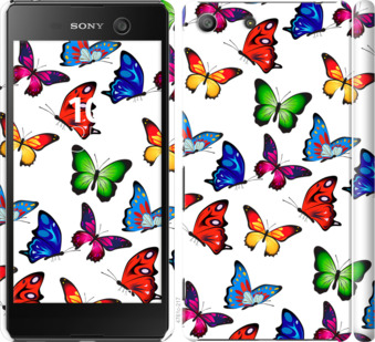 

Чехол Красочные мотыльки для Sony Xperia M5 881387