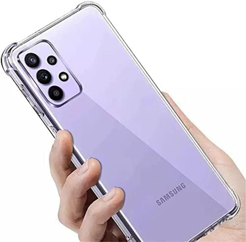Фото TPU чехол Epic Ease с усиленными углами для Samsung Galaxy A32 4G (Бесцветный (прозрачный)) на vchehle.ua