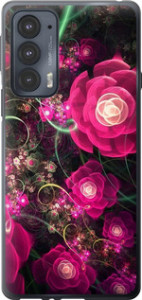 Чехол Абстрактные цветы 3 для Motorola Edge 20