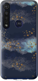 

Чехол Ночь золотые звезды для Motorola G8 Plus 1406493