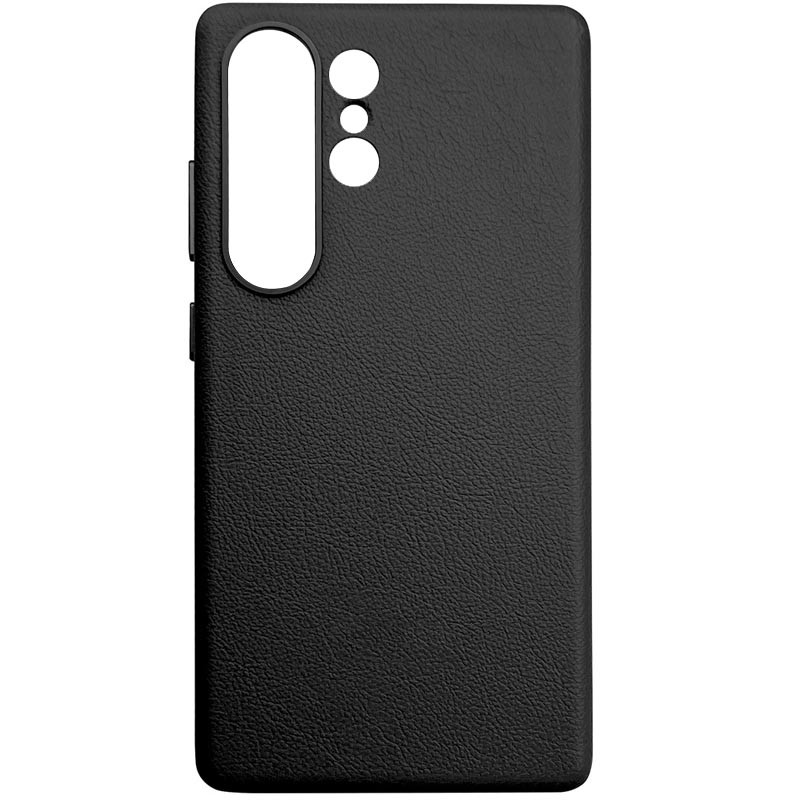 Купити Шкіряний чохол Leather Case (AAA) на Samsung Galaxy S25 Ultra (Black) на vchehle.ua