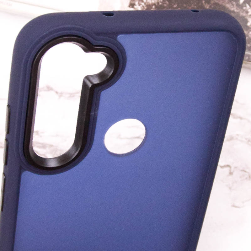 Купить Чехол TPU+PC Lyon Frosted для Xiaomi Redmi Note 8T (Navy Blue) на vchehle.ua