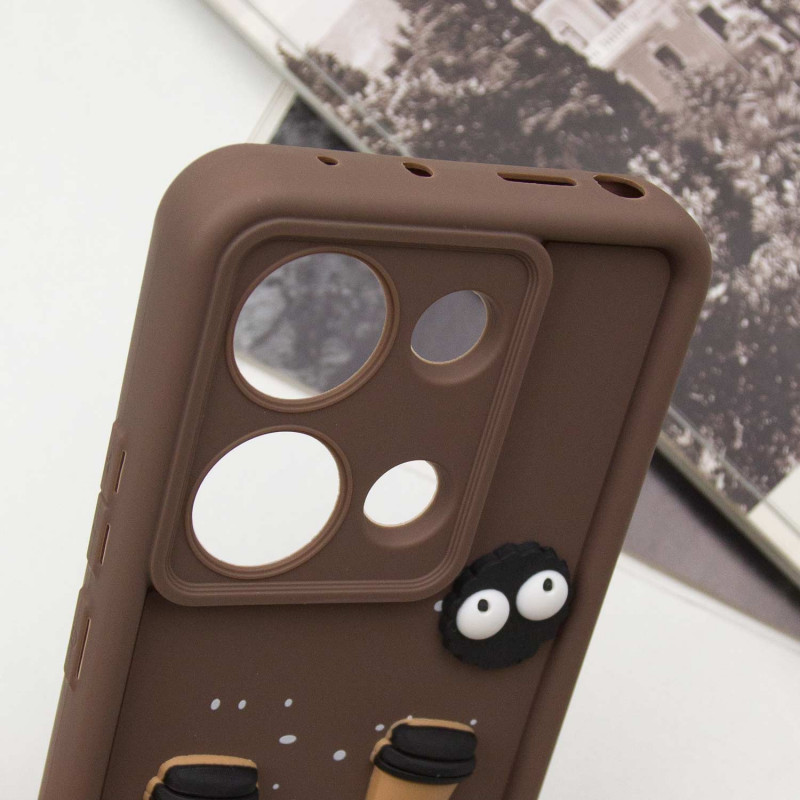 Купить Чехол TPU Toys Case для Xiaomi Redmi Note 13 4G (Brown / Always Happy) на vchehle.ua