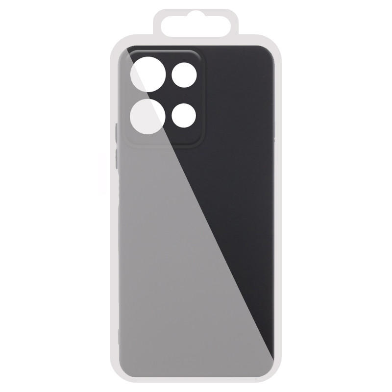 Купити Чохол Silicone Cover Lakshmi Full Camera (AA) на Motorola Moto G75 5G (Чорний / Black) на vchehle.ua