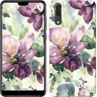 

Чехол Цветы акварелью для Vivo IQOO 777249