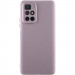 Чехол TPU GETMAN Liquid Silk Full Camera для Xiaomi Redmi 10 (Серый / Lavender)