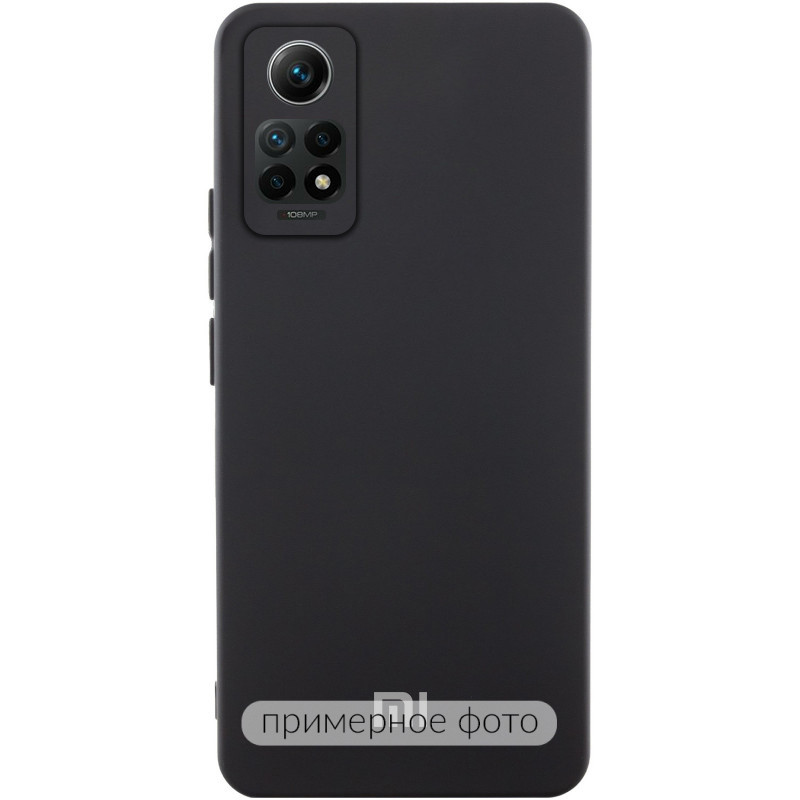 Чохол Silicone Cover Lakshmi Full Camera (AA) with logo на Xiaomi Redmi A5 / Poco C71 (Чорний / Black)