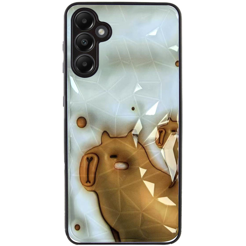 TPU+PC чехол Prisma Fluffie для Samsung Galaxy A35 (Capybara)