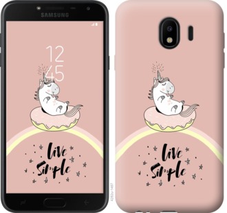 

Чехол Единорожка в пончике для Samsung Galaxy J4 2018 719199