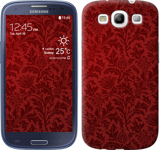 

Чохол Чохол цвета бордо для Samsung Galaxy S3 i9300 649771