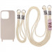 Чохол TPU two straps California на Apple iPhone 13 (6.1") (Бежевий / Antigue White)