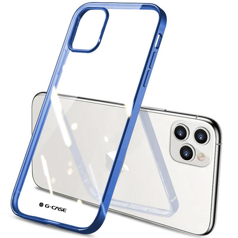 

TPU чехол G-Case Shiny Series для Apple iPhone 12 Pro Max (6.7") (Синий) 1086558