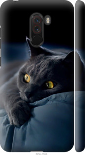 Чехол Дымчатый кот для Xiaomi Pocophone F1