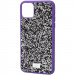 TPU чехол Bling World Rock Diamond для Apple iPhone 16 (6.1") (Фиолетовый)