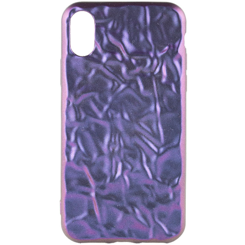 TPU чехол Tin Paper для Apple iPhone X / XS (5.8") (Purple)