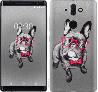 

Чохол Розумний бульдог на Nokia 8 Sirocco 737351