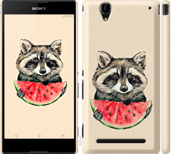 

Чехол Енотик с арбузом для Sony Xperia T2 Ultra Dual D5322 799805