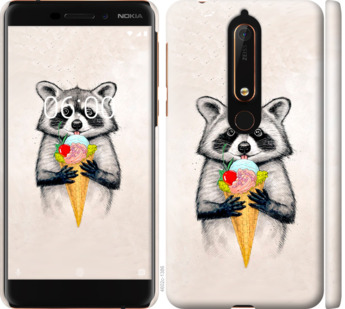 

Чехол Енотик с мороженым для Nokia 6.1 801492