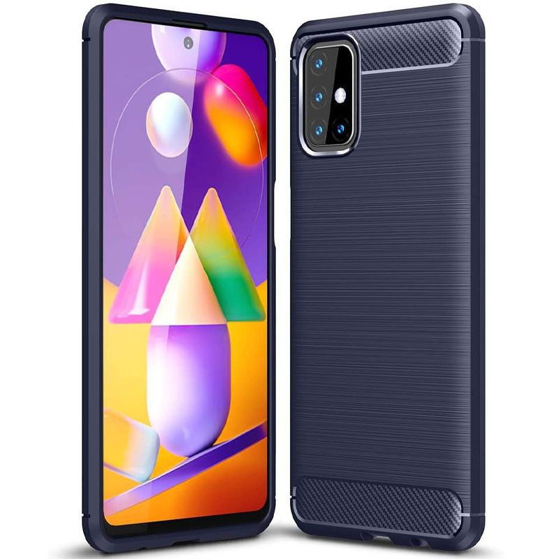 

TPU чохол Slim Series на Samsung Galaxy M31s (Синій) 937125