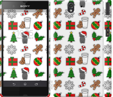 

Чехол Новогодний 16 для Sony Xperia Z C6602 819042