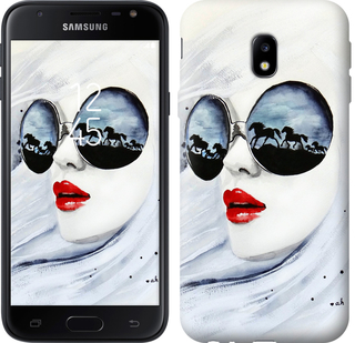 

Чехол Девушка акварелью для Samsung Galaxy J4 2018 605293