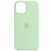 Чохол Silicone Case Full Protective (AA) на Apple iPhone 14 (6.1") (Зелений / Pistachio)