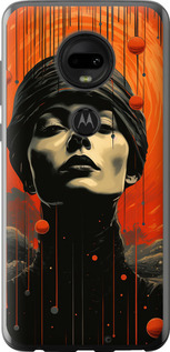 

Чехол Абстрактный портрет v2 для Motorola Moto G7 1631561