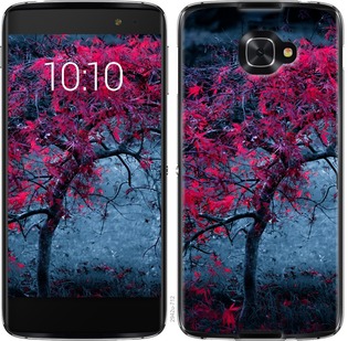 

Чехол Дерево с яркими листьями для Alcatel idol 4s 736692