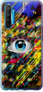 Чехол Абстрактный глаз для Realme XT