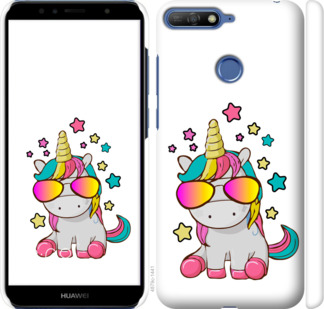 

Чохол Єдиноріг в окулярах для Huawei Honor 7A Pro 911883