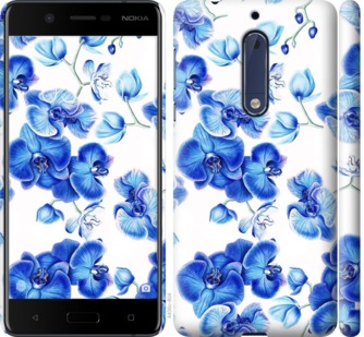 

Чехол Голубые орхидеи для Nokia 5 725372