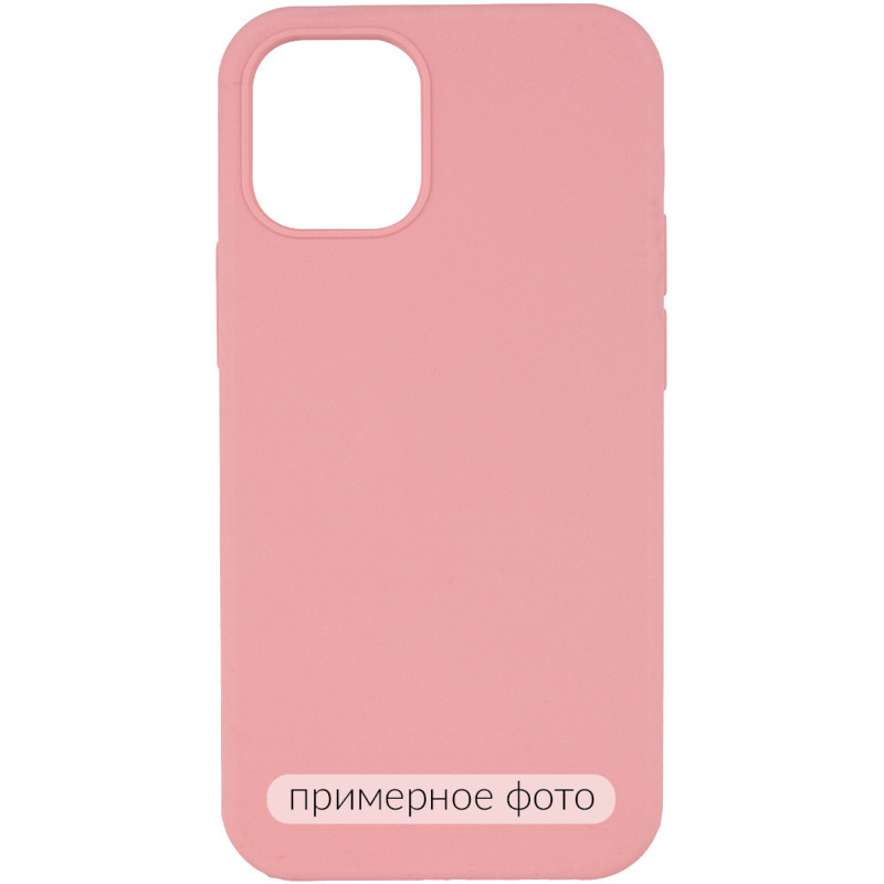 Чехол Silicone Case Full Protective (AA) NO LOGO для Apple iPhone 16 Plus (6.7") (Розовый / Pink)