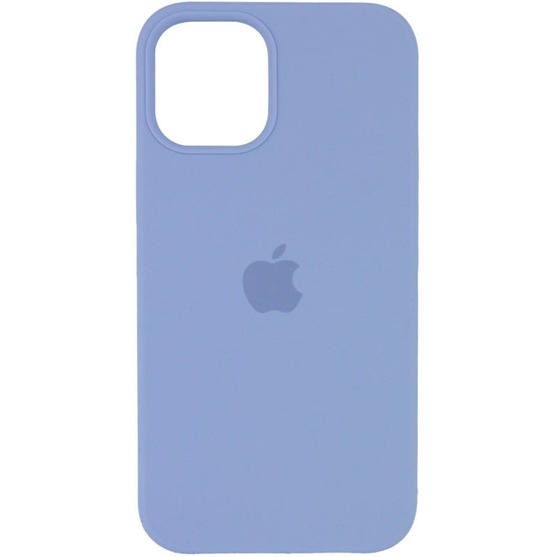 Чохол Silicone Case (AA) на Apple iPhone 12 Pro Max (6.7") (Блакитний / Lilac Blue)