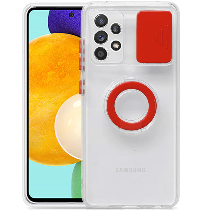 

Чохол Camshield ColorRing TPU зі шторкою для камери на Samsung Galaxy A32 4G (Червоний) 1162254