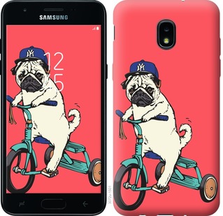 

Чохол Мопс на велосипеді на Samsung Galaxy J3 2018 671010