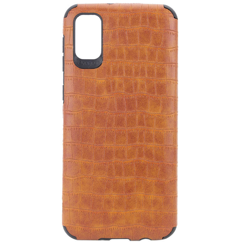 

Кожаная накладка Epic Vivi Crocodile series для Samsung Galaxy A41 (Светло-коричневый) 903695