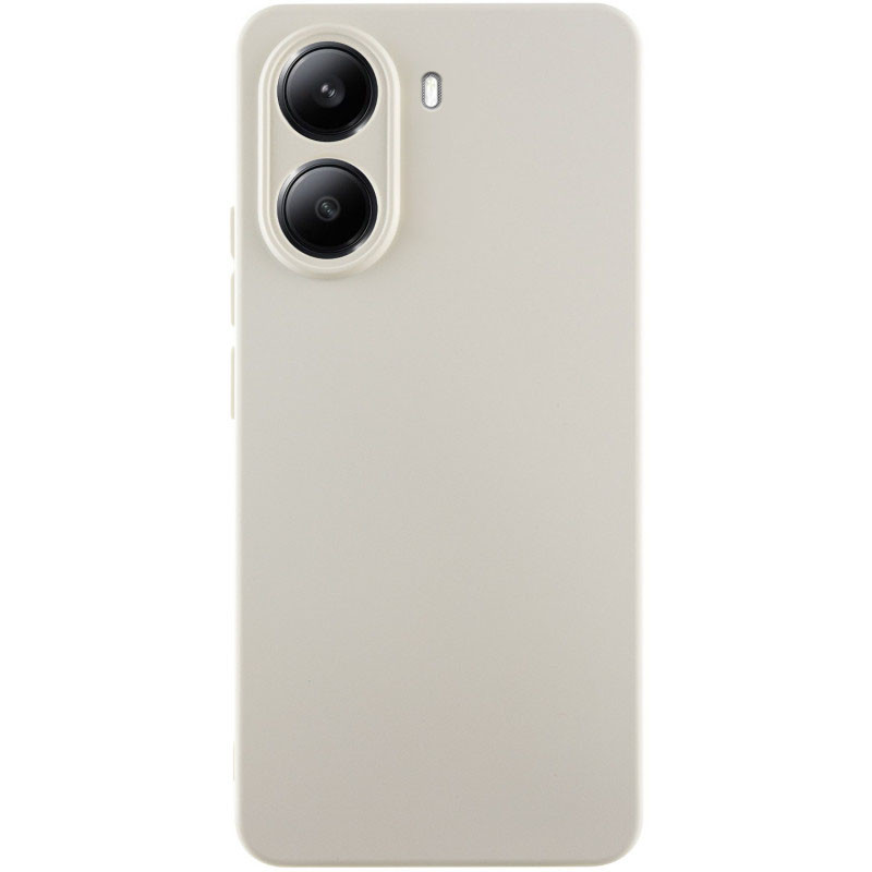 Чехол Silicone Cover Lakshmi Full Camera (AAA) для Xiaomi Poco X7 Pro (Белый / White)