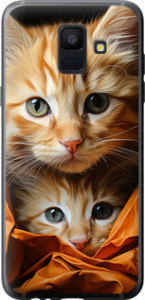 Чехол Котики 2 для Samsung Galaxy A6 2018