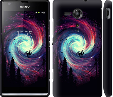 

Чехол Навстречу приключениям для Sony Xperia SP M35H 649012