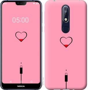 

Чохол Підзарядка сердца1 на Nokia 7.1 730481
