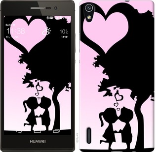 

Чехол Искренняя любовь для Huawei Ascend P7 589831
