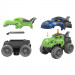 Фото Інтерактивний трек з інерційною машинкою SHT 5510-6 Dino Trak (138pcs/1CAR) (Green) в маназині vchehle.ua