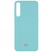 Чохол Silicone Cover Full Protective (AA) на Xiaomi Mi 9 (Бірюзовий / Ice Blue)