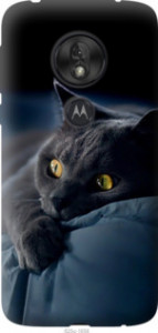 Чохол Димчастий кіт на Motorola Moto G7 Play