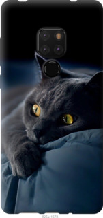 Чехол Дымчатый кот для Huawei Mate 20