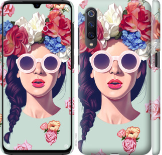 

Чохол Дівчина з квітами для Xiaomi Mi A3 (CC9e) 778728