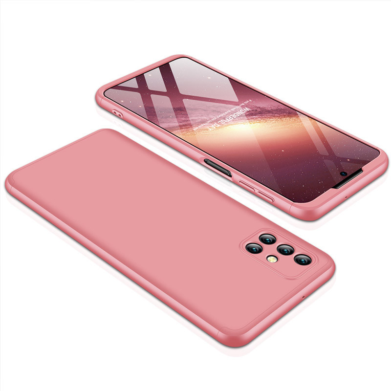 Фото Пластиковая накладка GKK LikGus 360 градусов (opp) для Samsung Galaxy M51 (Розовый / Rose gold) на vchehle.ua